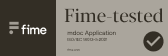 Fime-tested mdoc application